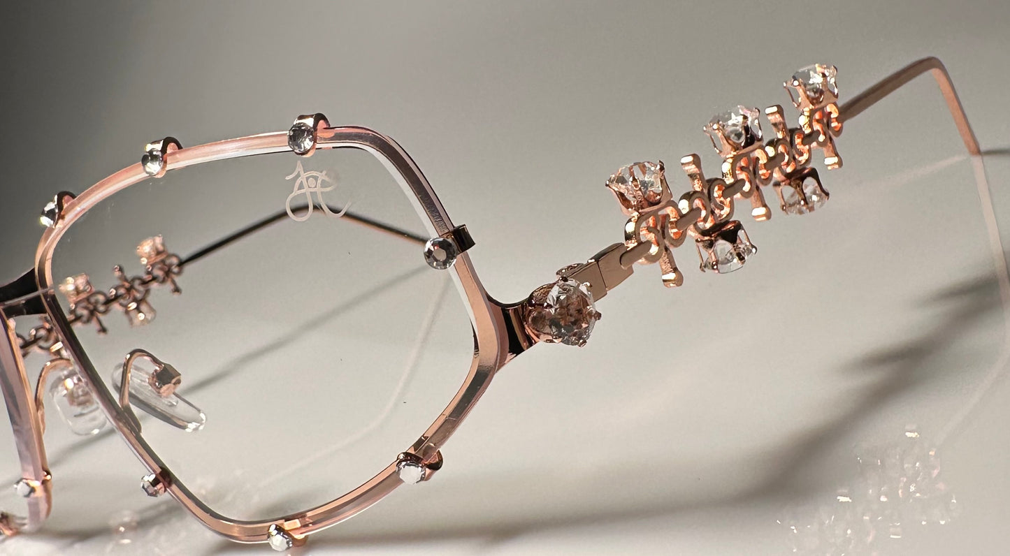Jewel trim - Rose Gold