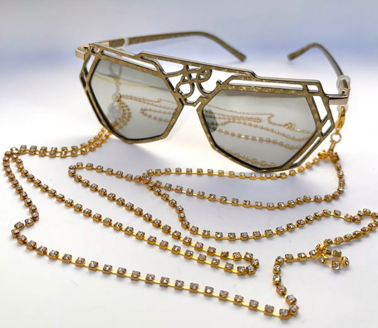 Jewel Eyes LUXE - Champagne Veil